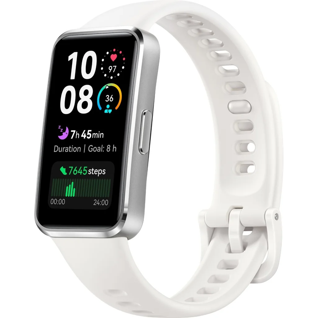Смарт-часы Huawei Band 10 Metal Body White (55020ELM) UA