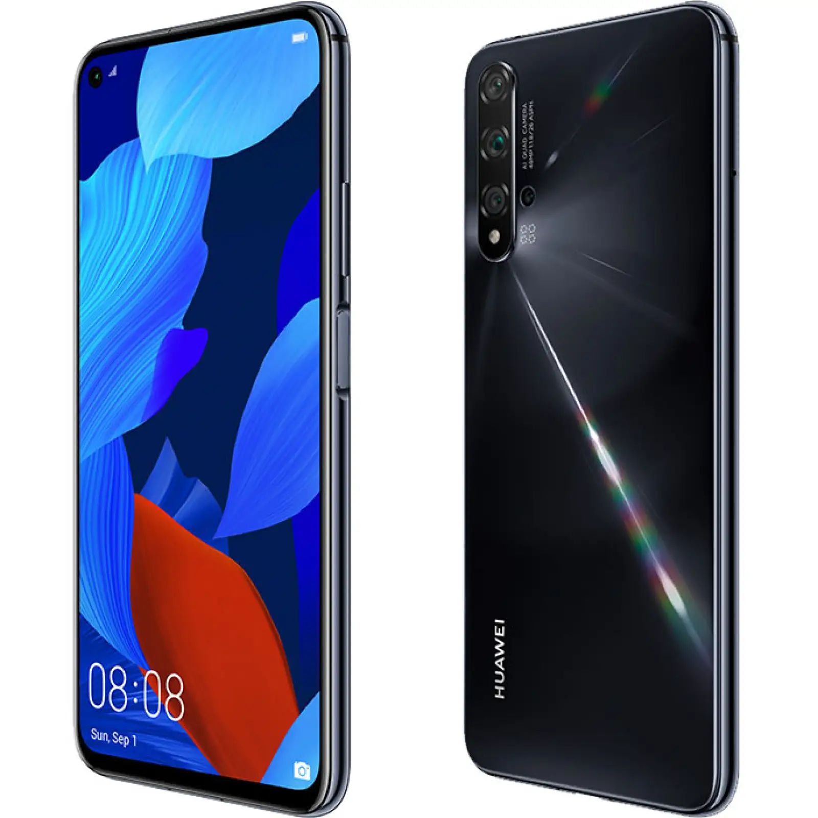 Смартфон Huawei Nova 5T 6/128GB Black (51094MEU) UA