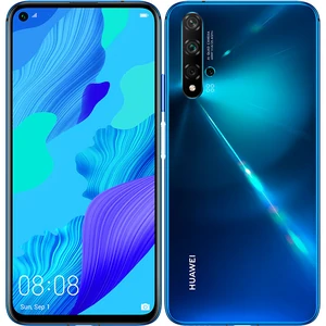 Цвет: Синий - Смартфон Huawei Nova 5T 6/128GB Crush Blue (51094NFQ) EU