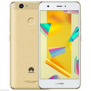 Цвет: Золотой - Смартфон Huawei Nova 4/64GB Dual Sim Gold White