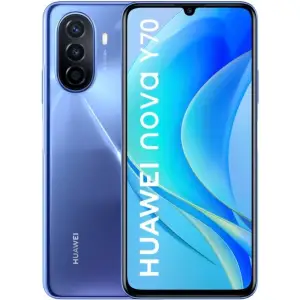 Колір: Синій - Смартфон Huawei Nova Y70 4/128GB Crystal Blue