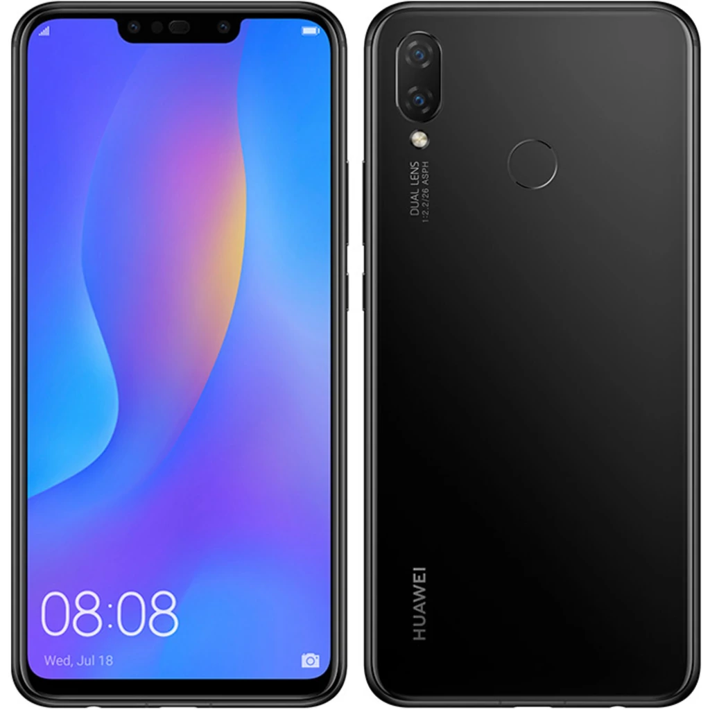 Смартфон Huawei P Smart+ 4/64GB Dual Sim Black UA