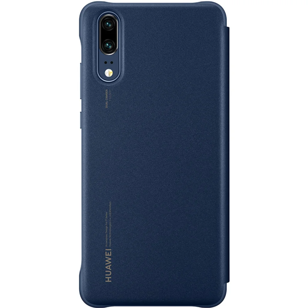 Чехол Smart View Cover Blue для Huawei P20