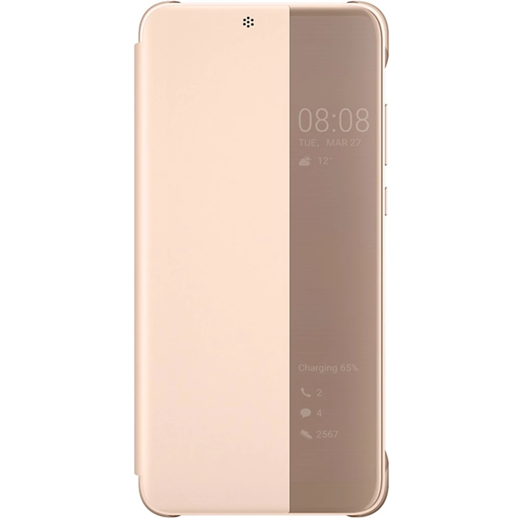 Чехол Smart View Cover Pink для Huawei P20