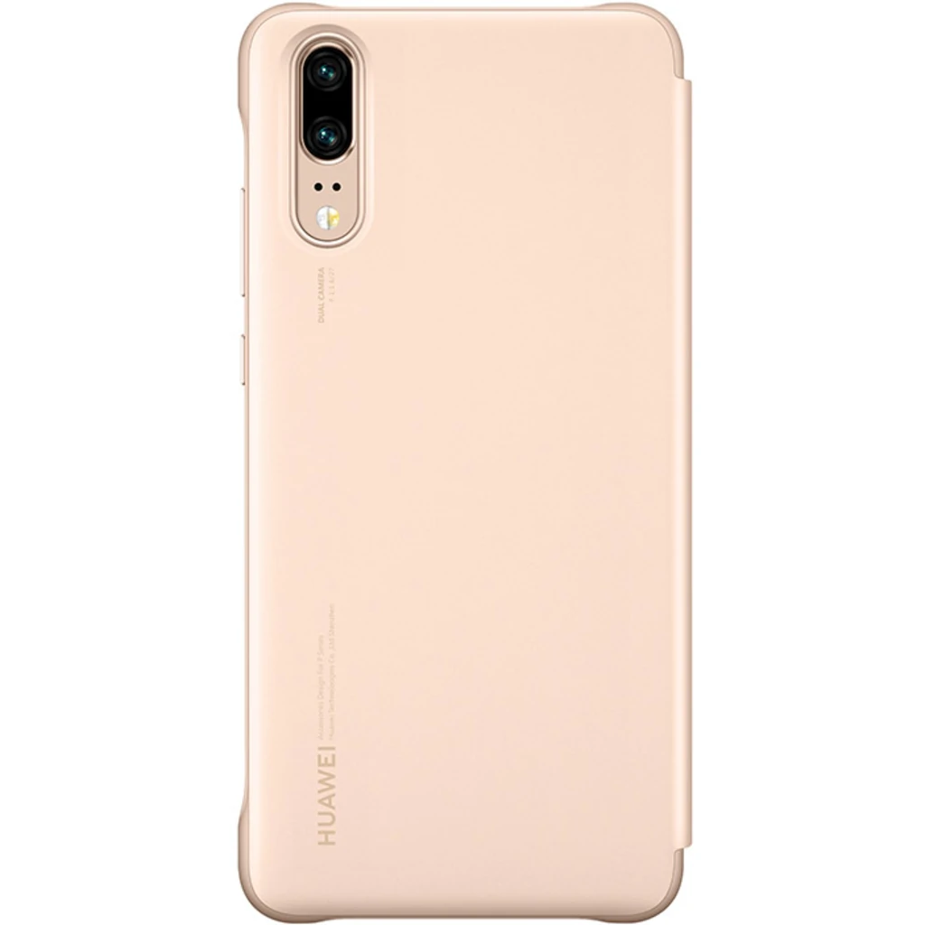 Чехол Smart View Cover Pink для Huawei P20