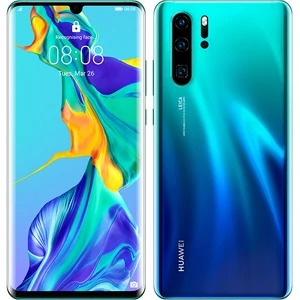 Цвет: Синий - Смартфон Huawei P30 Pro 8/512GB Dual Sim Aurora (51093NFQ) EU