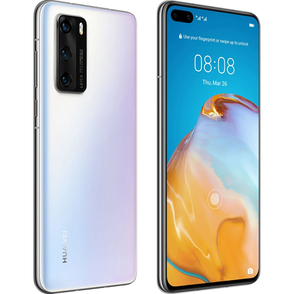 Смартфон Huawei P40 8/128GB Dual Sim Ice White (51095EJB)