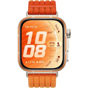 Колір ремінця: Помаранчевий - Смарт-годинник Huawei Watch Fit 5 Pro Orange (55020HRW) UA