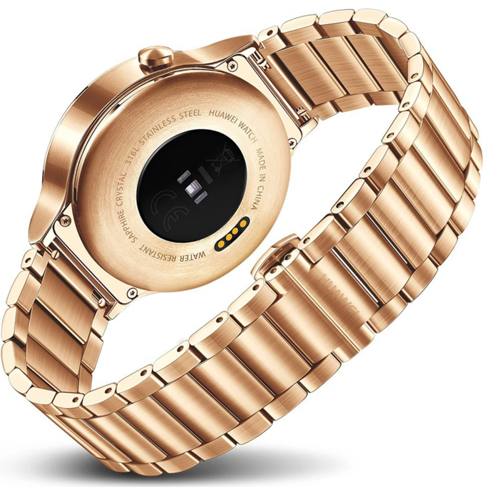 Смарт-годинник Huawei Watch Gold Stainless Steel With Gold Stainless Steel Link Band