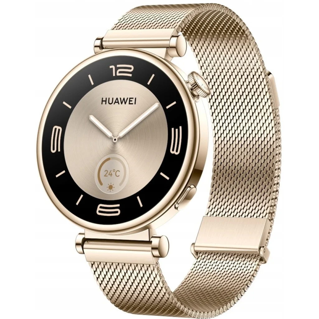 Смарт-годинник Huawei Watch GT 4 41mm Light Gold Milanese (55020BJA)