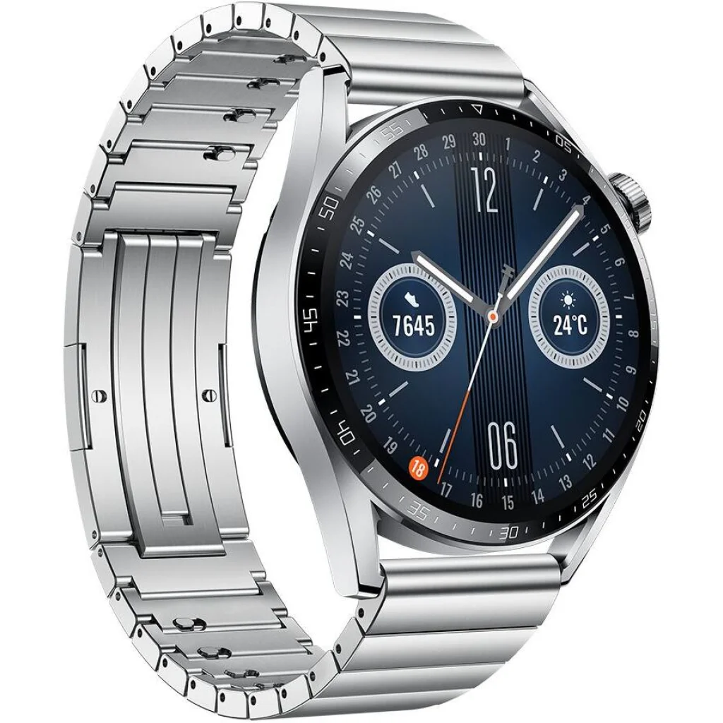 Смарт-годинник Huawei Watch GT 3 46mm Stainless Steel