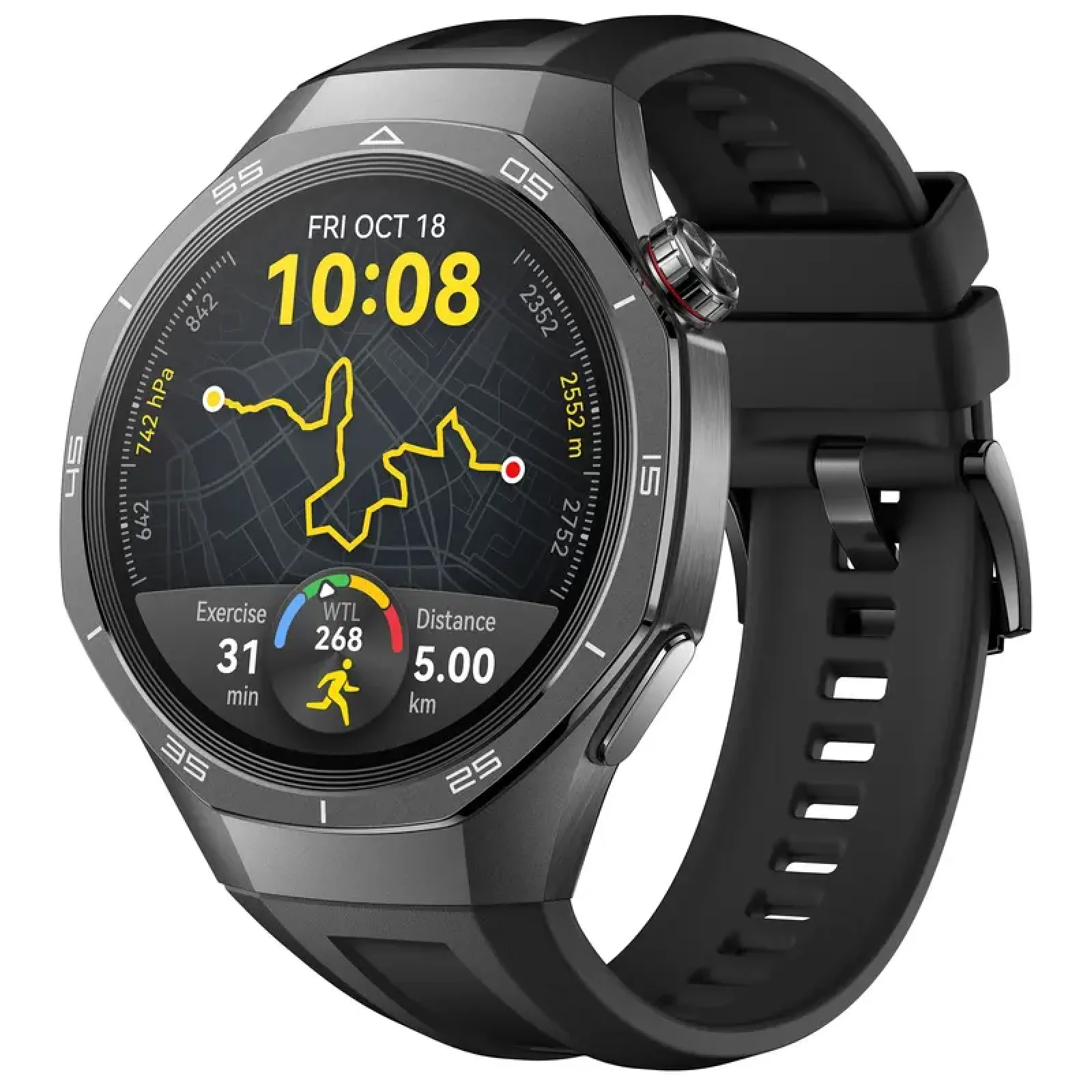 Смарт-часы Huawei Watch GT 5 Pro 46mm Black (55020DKD)