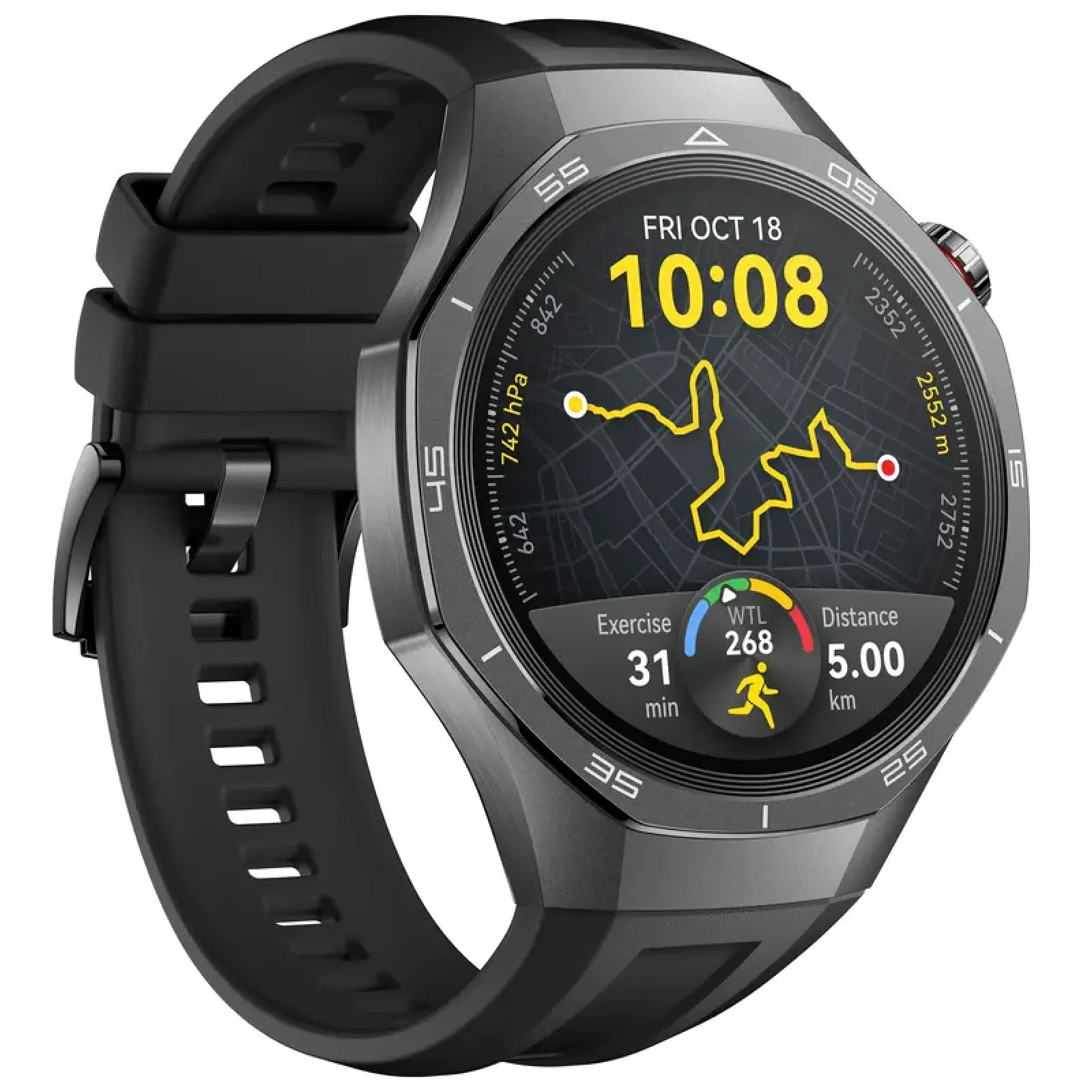Смарт-часы Huawei Watch GT 5 Pro 46mm Black (55020DKD)