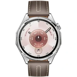 Цвет ремешка: Серый - Смарт-часы Huawei Watch GT 6 46mm Grey Leather (Atum-B19L)