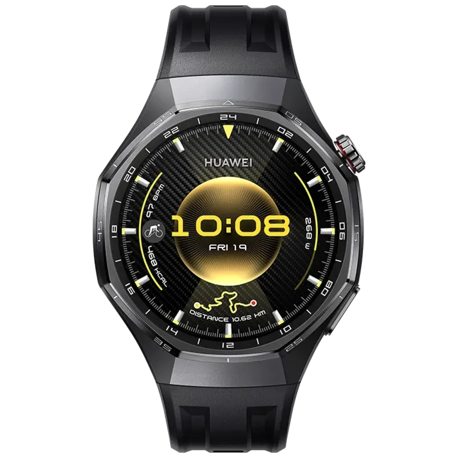 Смарт-часы Huawei Watch GT 6 Pro 46mm Black Fluoroelastomer (Atum-B29F)