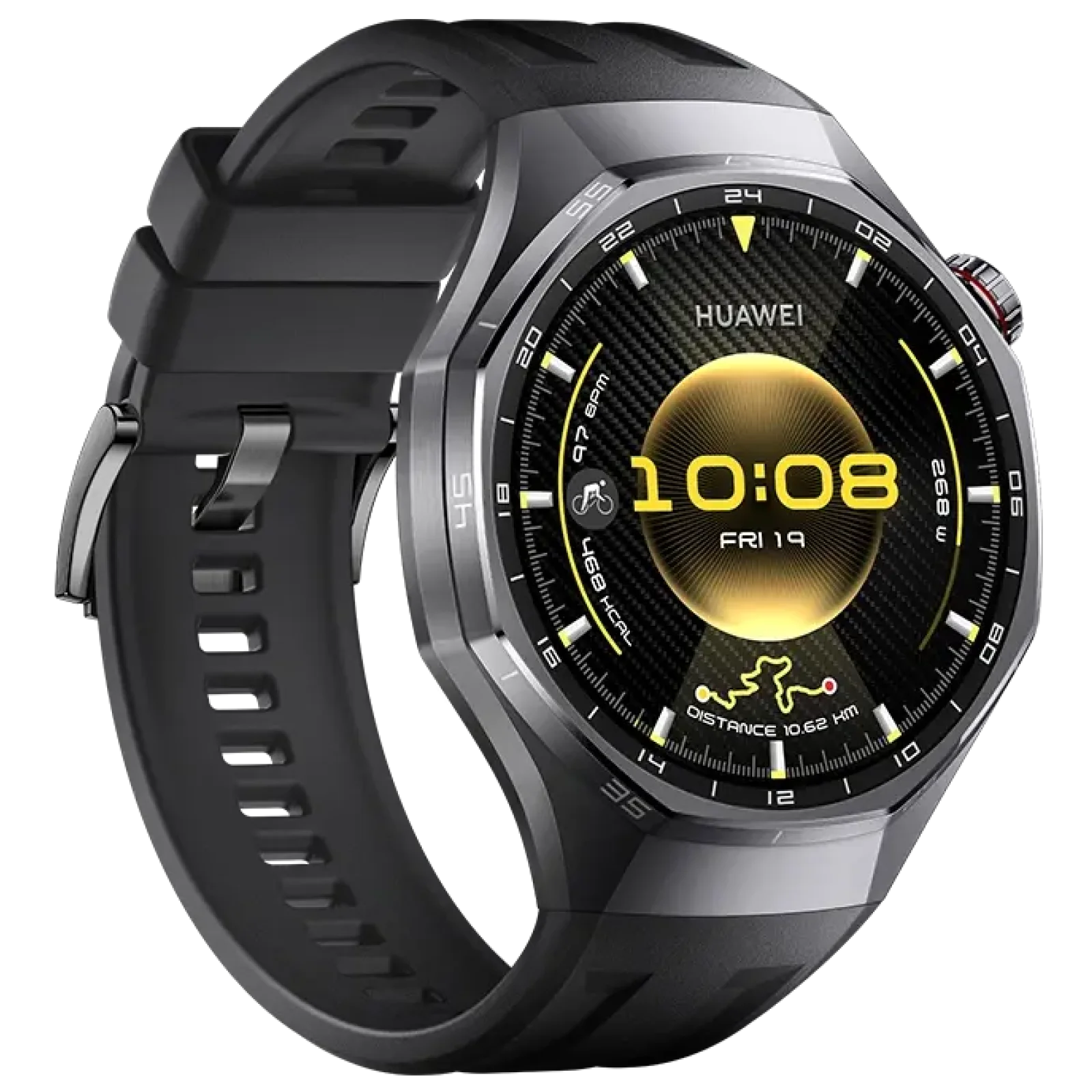 Смарт-часы Huawei Watch GT 6 Pro 46mm Black Fluoroelastomer (Atum-B29F)