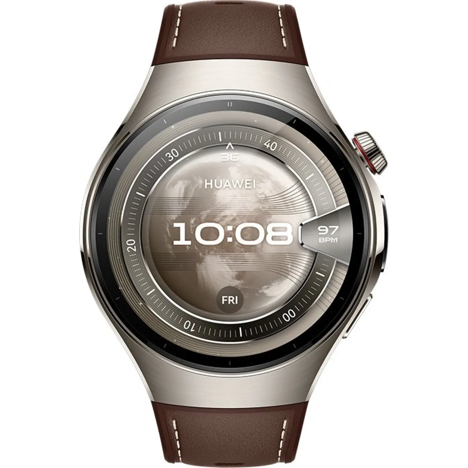 Смарт-часы Huawei Watch 5 46mm Brown (Rates-L29L, 55020EVM)