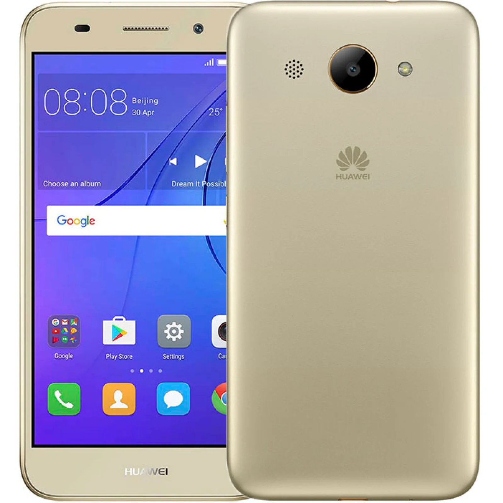 Смартфон Huawei Y3 2017 Dual Sim 8GB Gold UA