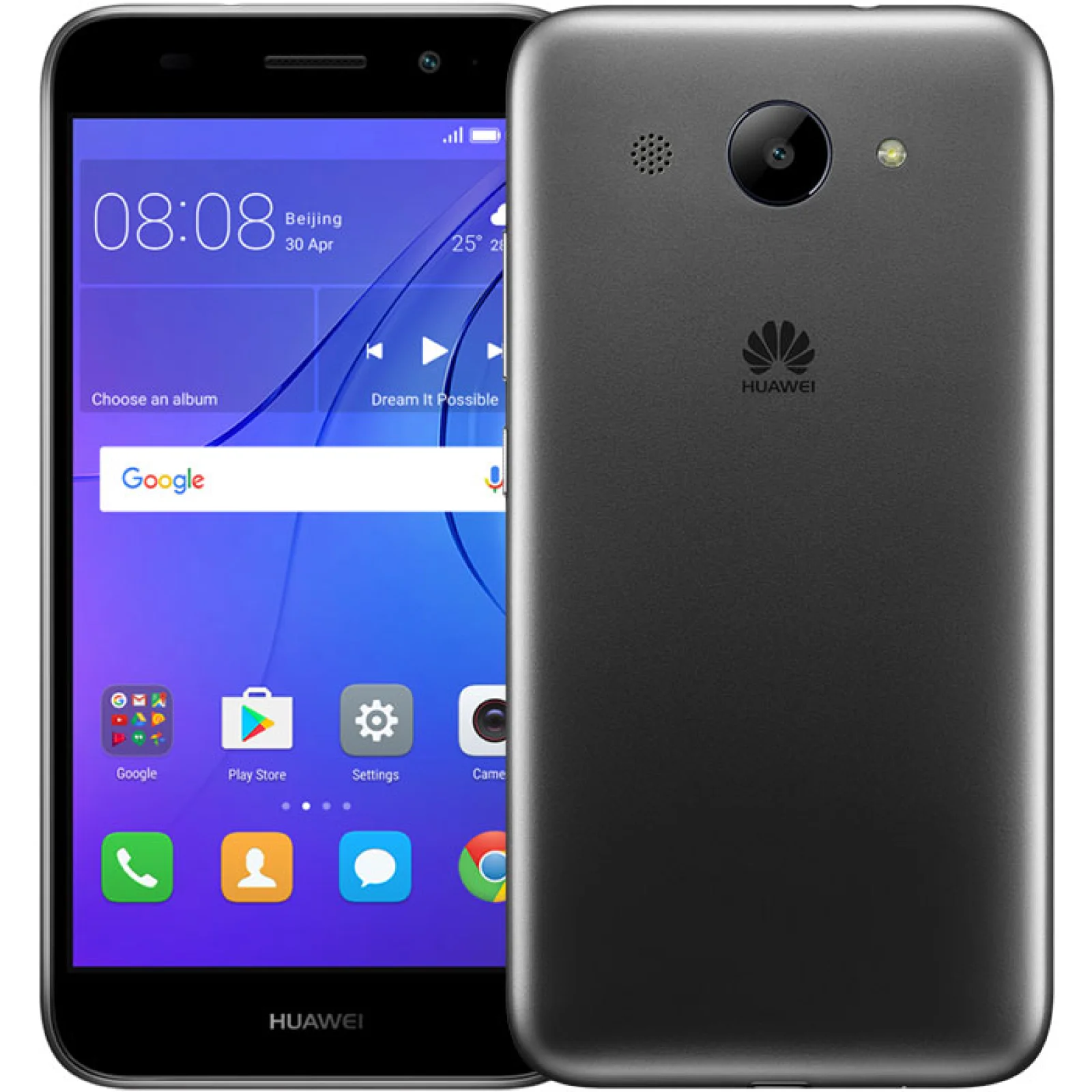 Смартфон Huawei Y3 2017 Dual Sim 8GB Gray UA