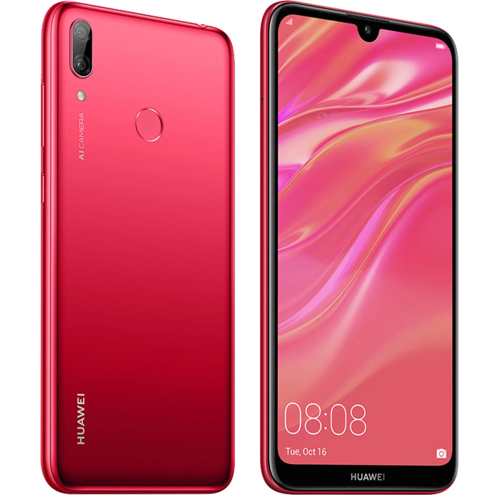 Смартфон Huawei Y7 2019 3/32GB Dual Sim Coral Red UA