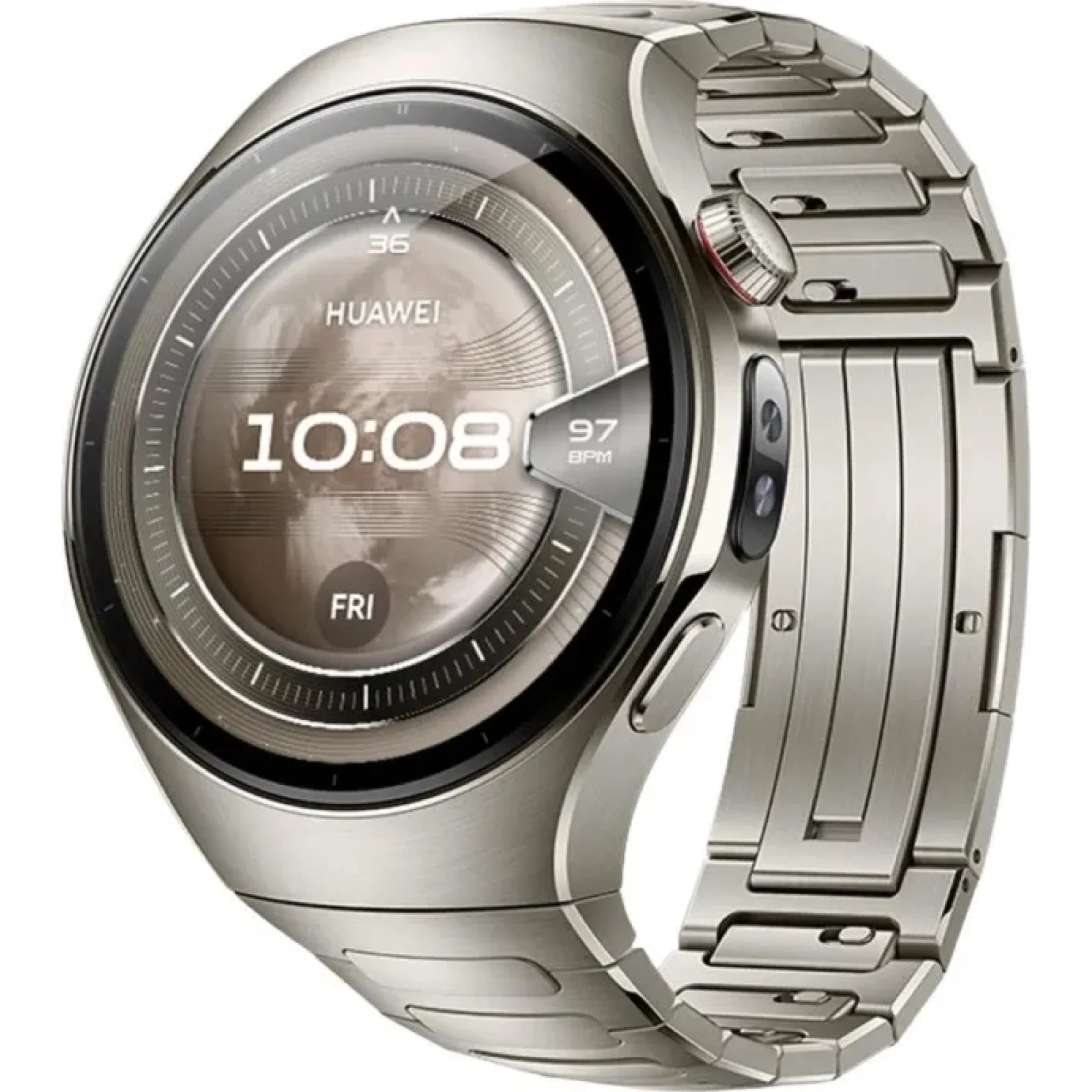 Смарт-часы Huawei Watch 5 46mm Titanium (55020EVK)
