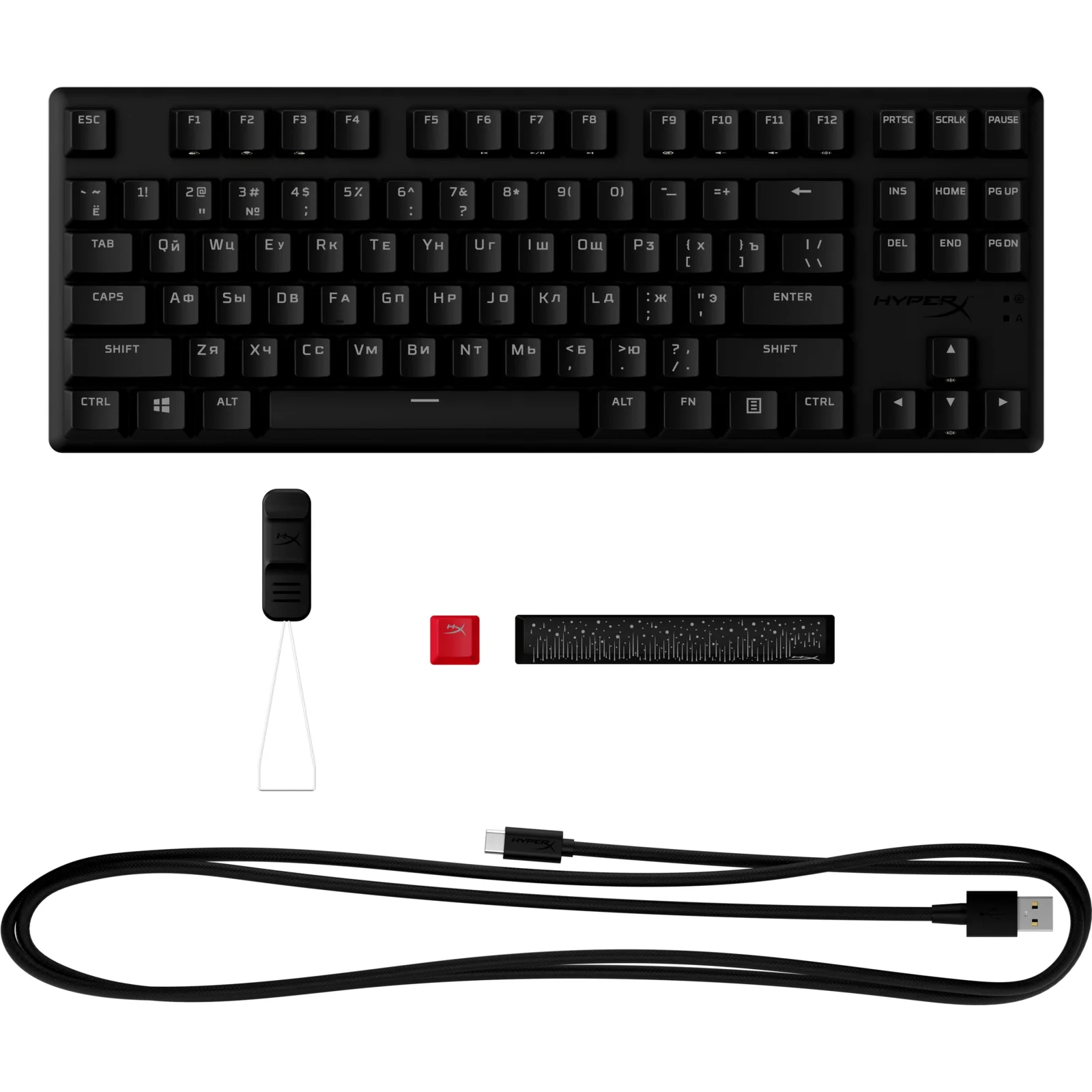 Клавиатура HyperX Alloy Origins Core PBT HX Aqua (639N9AA) UA