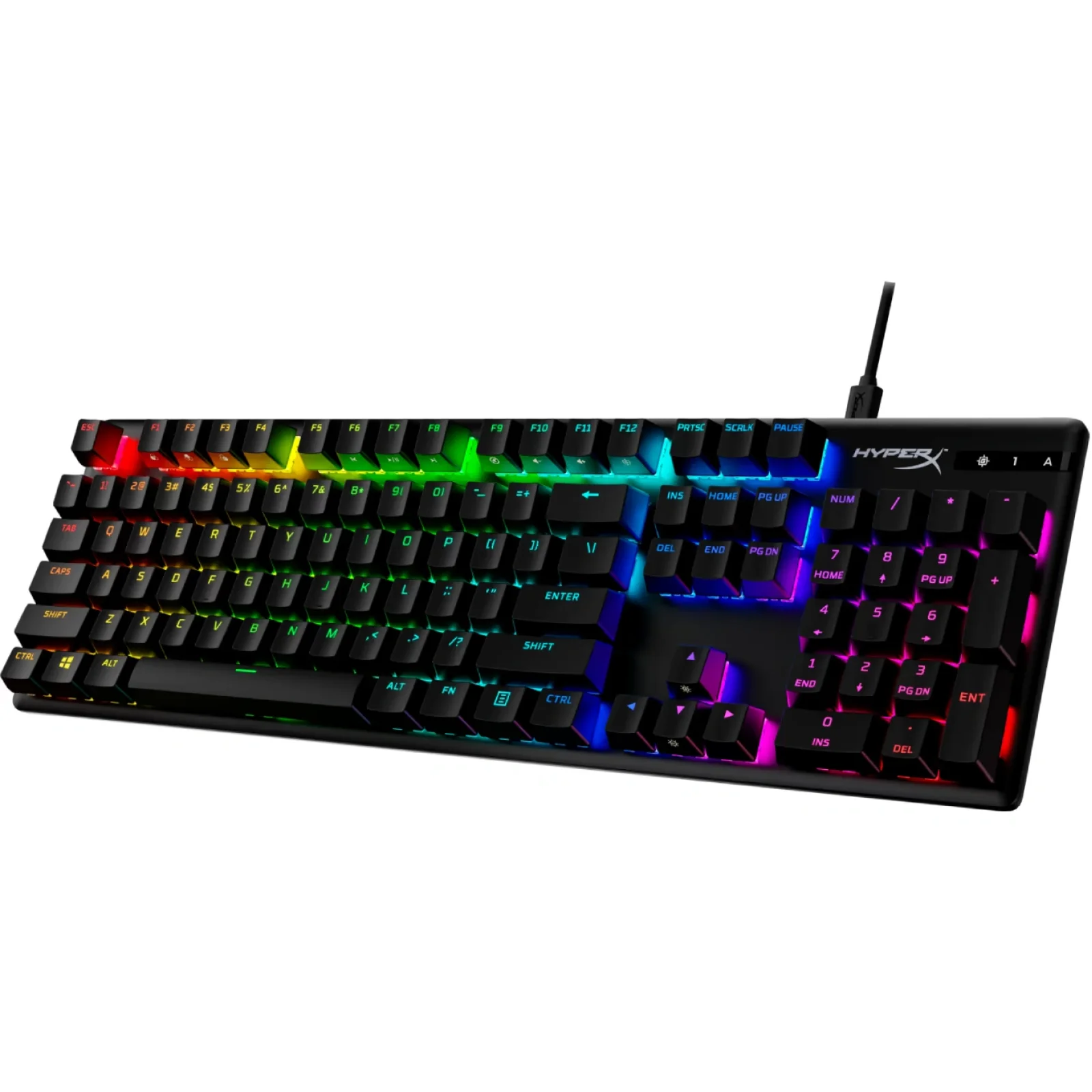 Клавиатура HyperX Alloy Origins PBT RGB Mechnical Red (639N3AA) UA