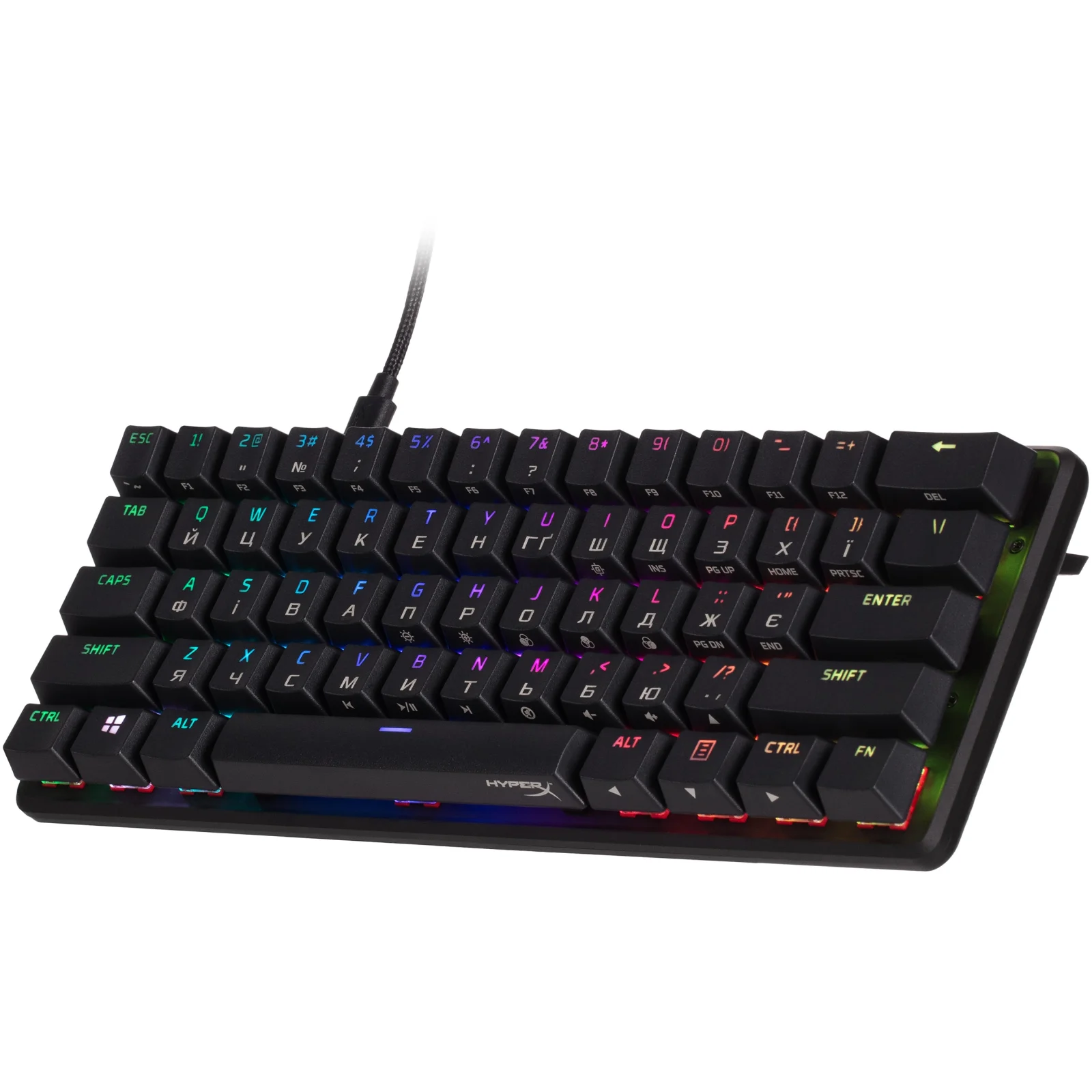 Клавиатура механическая HyperX Alloy Origins 60 HX Red USB (4P5N4AA) UA