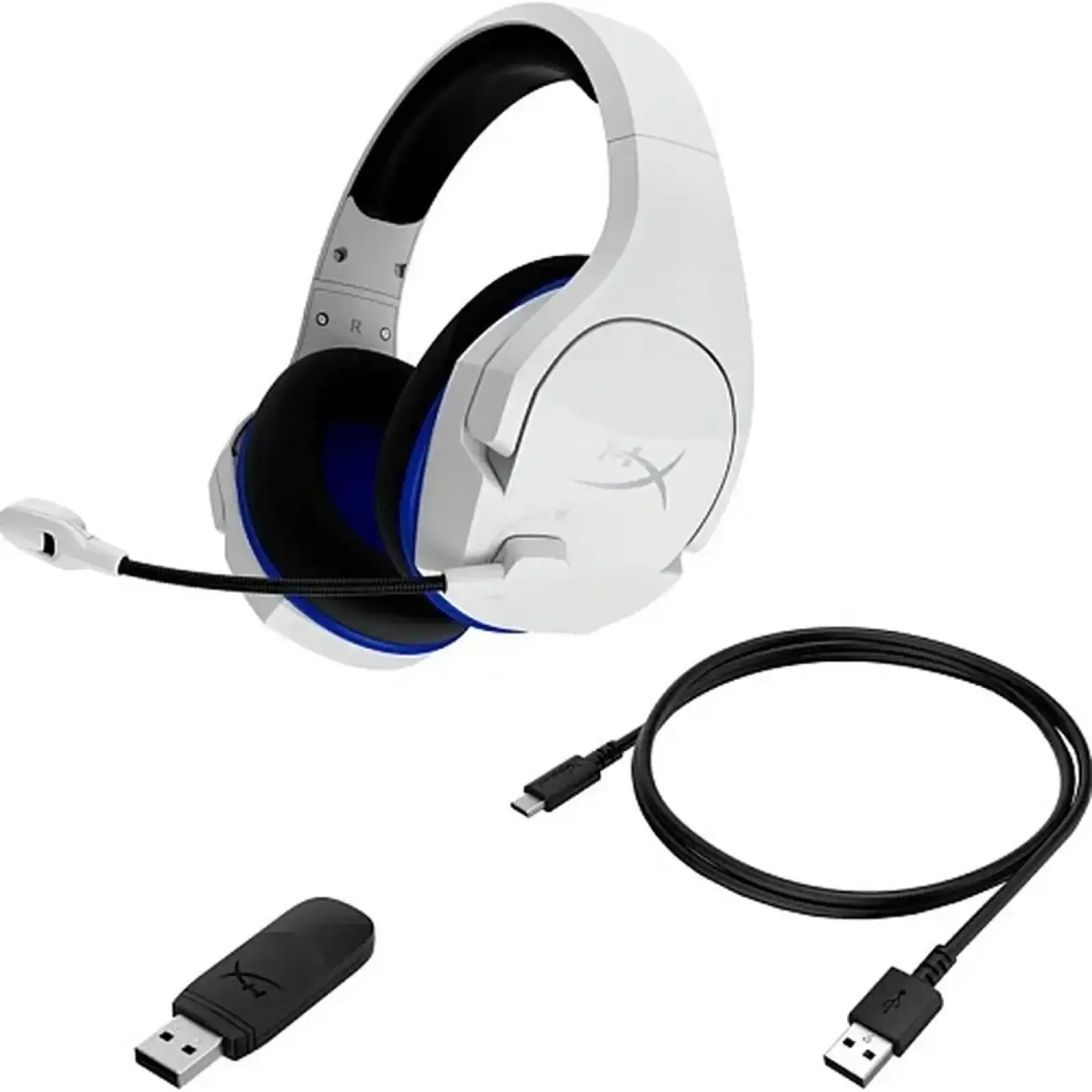 Навушники HyperX Cloud Stinger Core Wireless Gaming Headset for PS4\PS5 White (4P5J1AA) UA