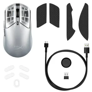 Миша HyperX Pulsefire Haste 2 S Wireless Silver (9B002AA)