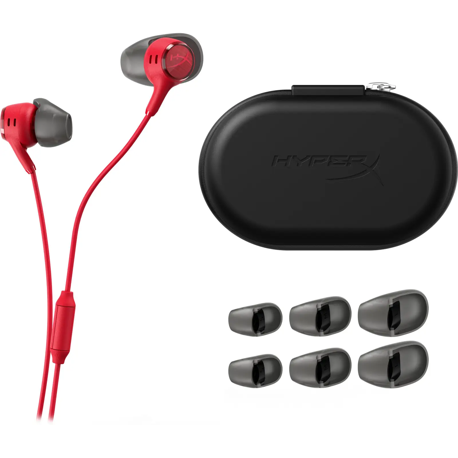 Гарнітура ігрова HyperX Cloud Earbuds III Red (BN7S0AA) UA