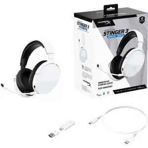 Гарнітура ігрова HyperX Cloud Stinger 3 Wireless White (BS1T9AA) UA