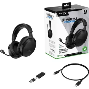 Гарнітура ігрова HyperX Cloud Stinger 3 Wireless for Xbox Black (BS1U0AA) UA