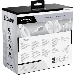 Навушники HyperX Cloud III White (BS7C1AA)
