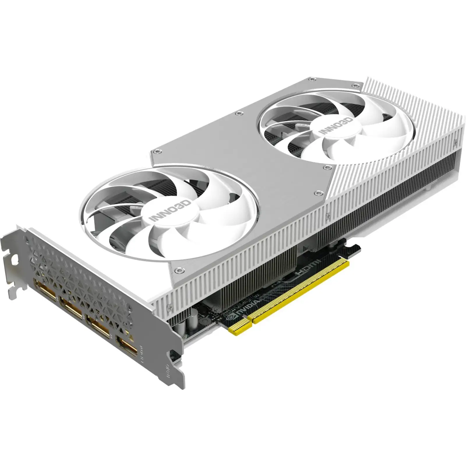 Відеокарта INNO3D GeForce RTX5060 Ti 8GB TWIN X2 OC WHITE (N506T2-08D7X-193075W) UA
