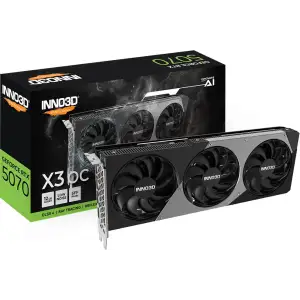 Видеокарта Inno3D GeForce RTX 5070 X3 OC 12G (N50703-12D7X-195064L) UA