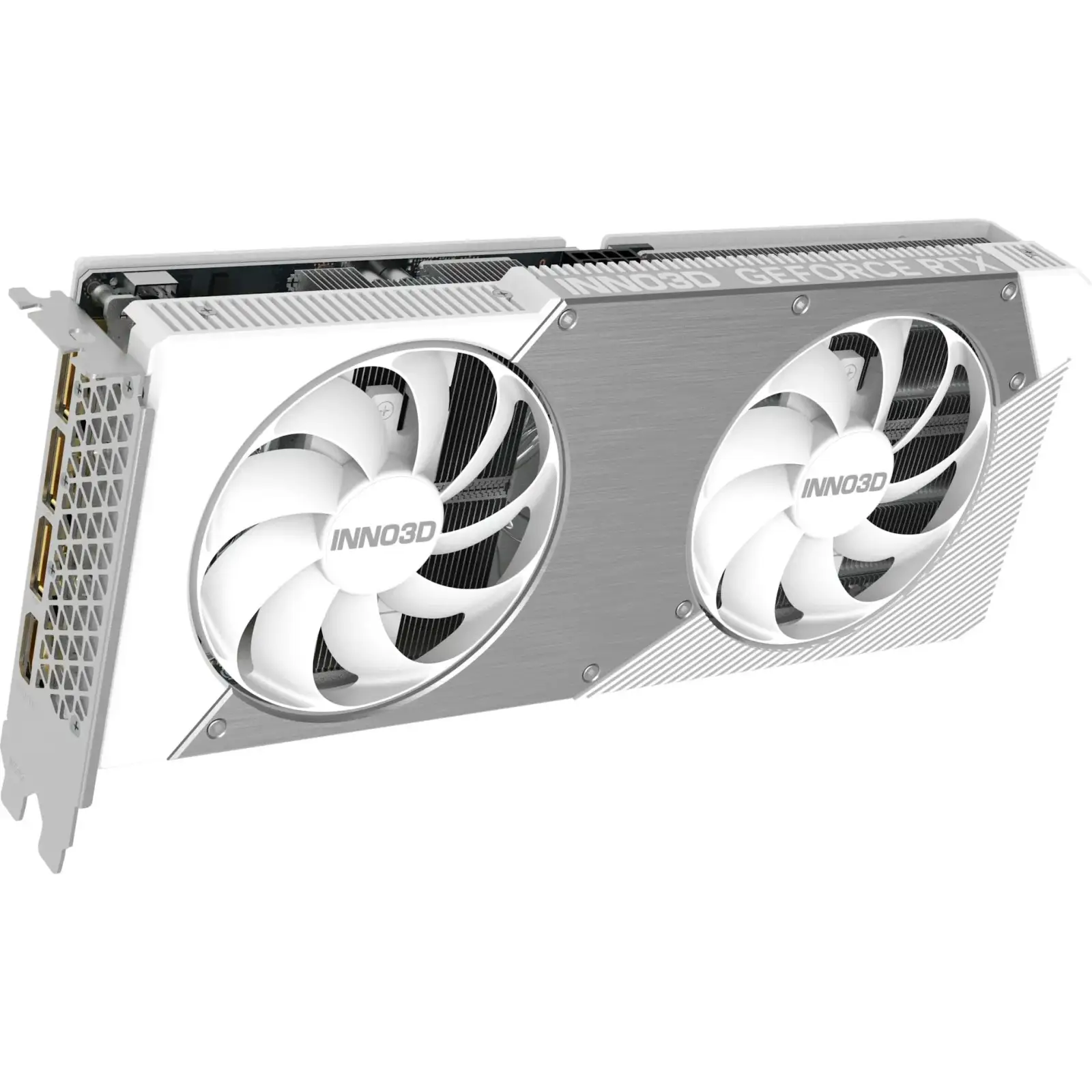 Відеокарта INNO3D GeForce RTX5060 Ti 8GB TWIN X2 OC WHITE (N506T2-08D7X-193075W) UA