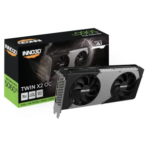 Видеокарта INNO3D GeForce RTX 16GB 5060 Ti Twin X2 OC (N506T2-16D7X-191073N) UA