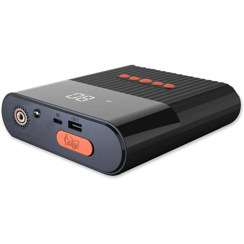 Пусковое устройство 4smarts Jump Starter Power Bank PitStop 8800mAh with Compressor and Torch Black EU