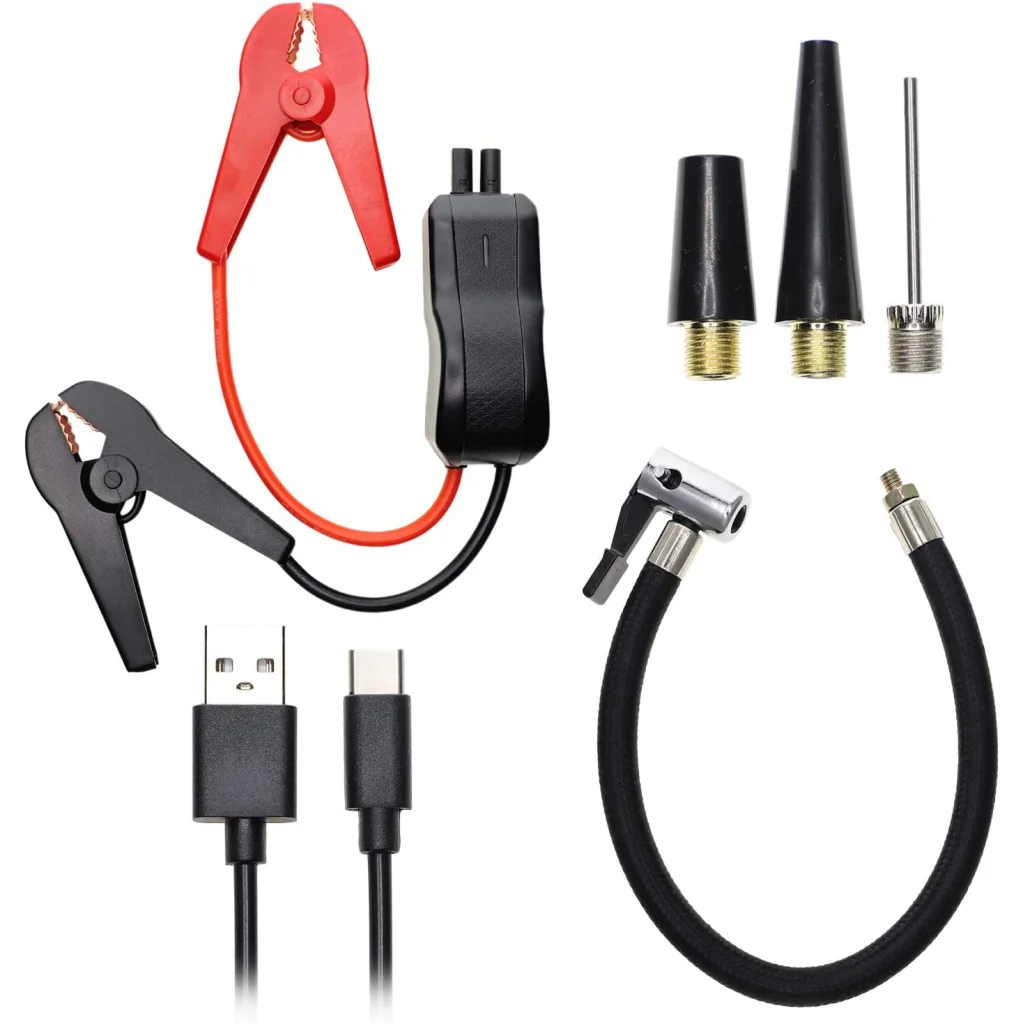 Пусковое устройство 4smarts Jump Starter Power Bank PitStop 8800mAh with Compressor and Torch Black EU