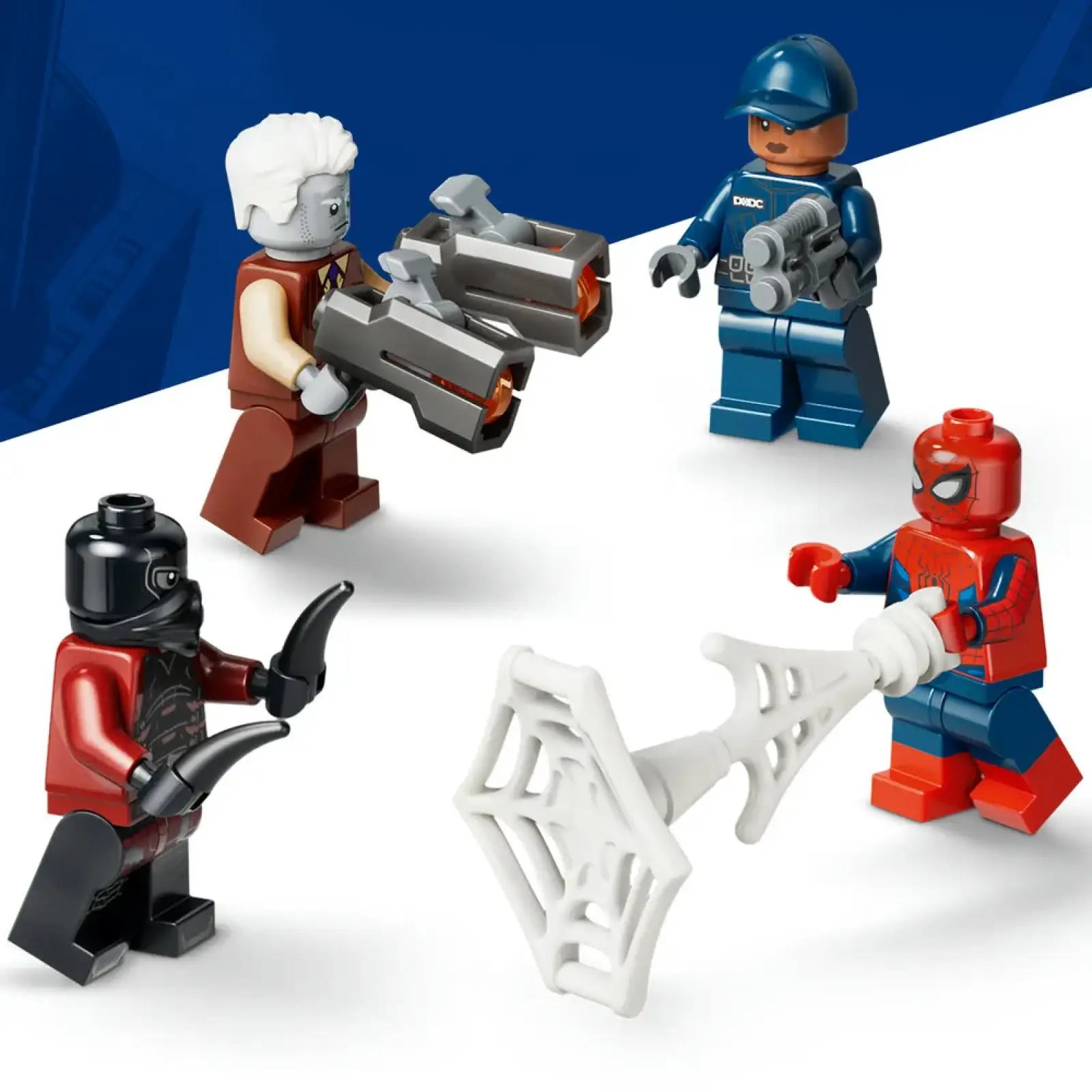 Конструктор LEGO Marvel Преследование Человеком-Пауком машины для перевозки преступников (76349)