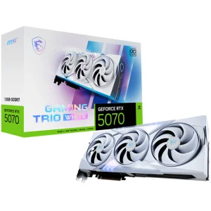 Видеокарта MSI GeForce RTX 5070 12G GAMING TRIO OC WHITE (912-V532-031)