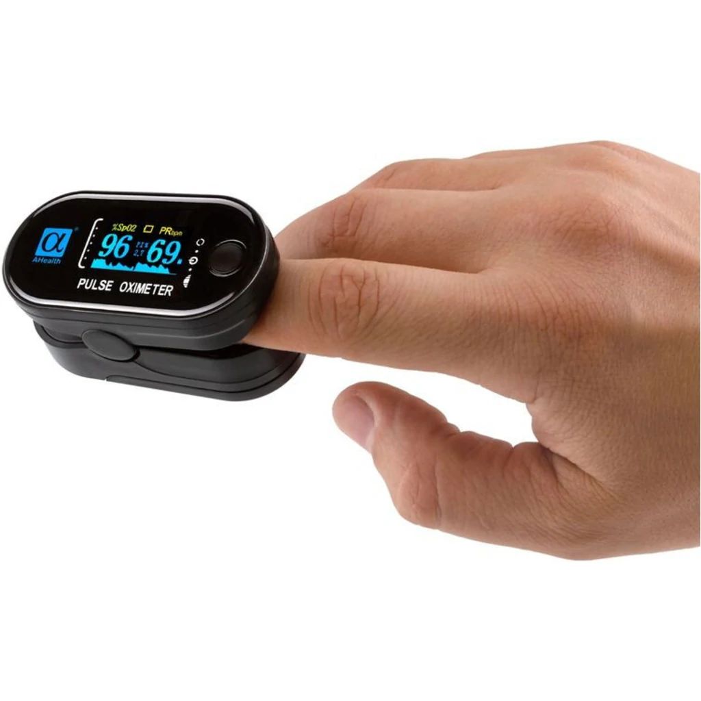 Пульсоксиметр AHealth AH OXI100 Black EU