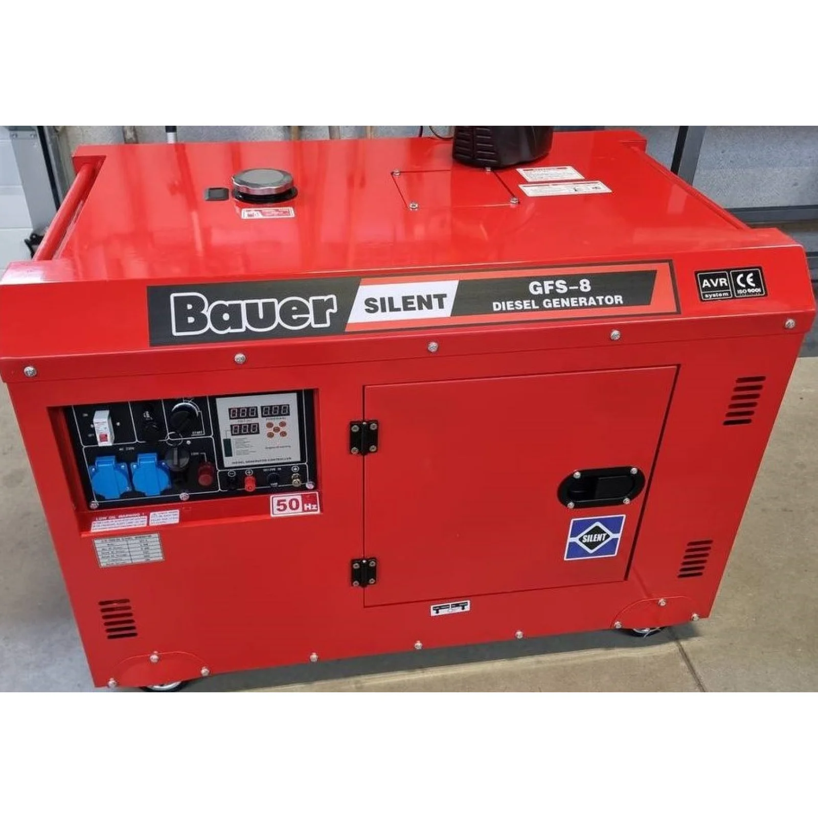 Генератор инверторный дизельный Bauer GFS-8