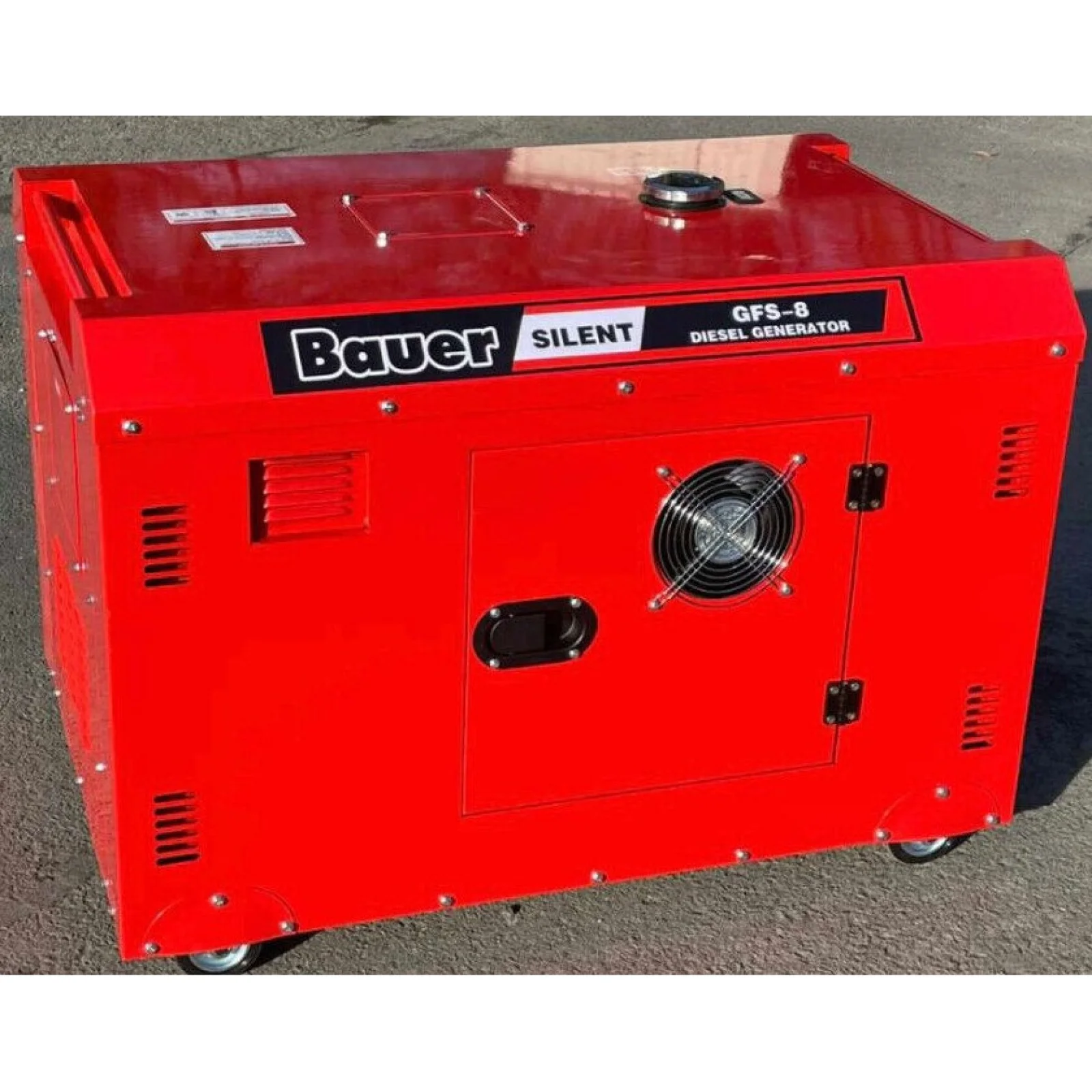 Генератор инверторный дизельный Bauer GFS-8