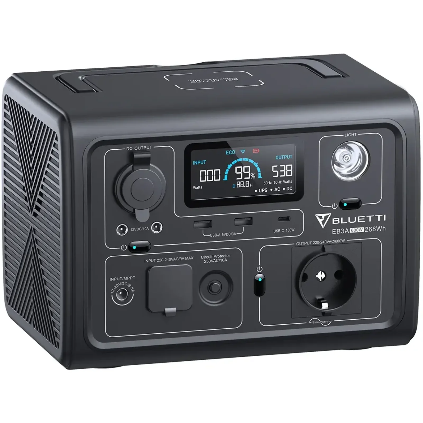 Зарядная станция Bluetti EB3A Portable Power Station
