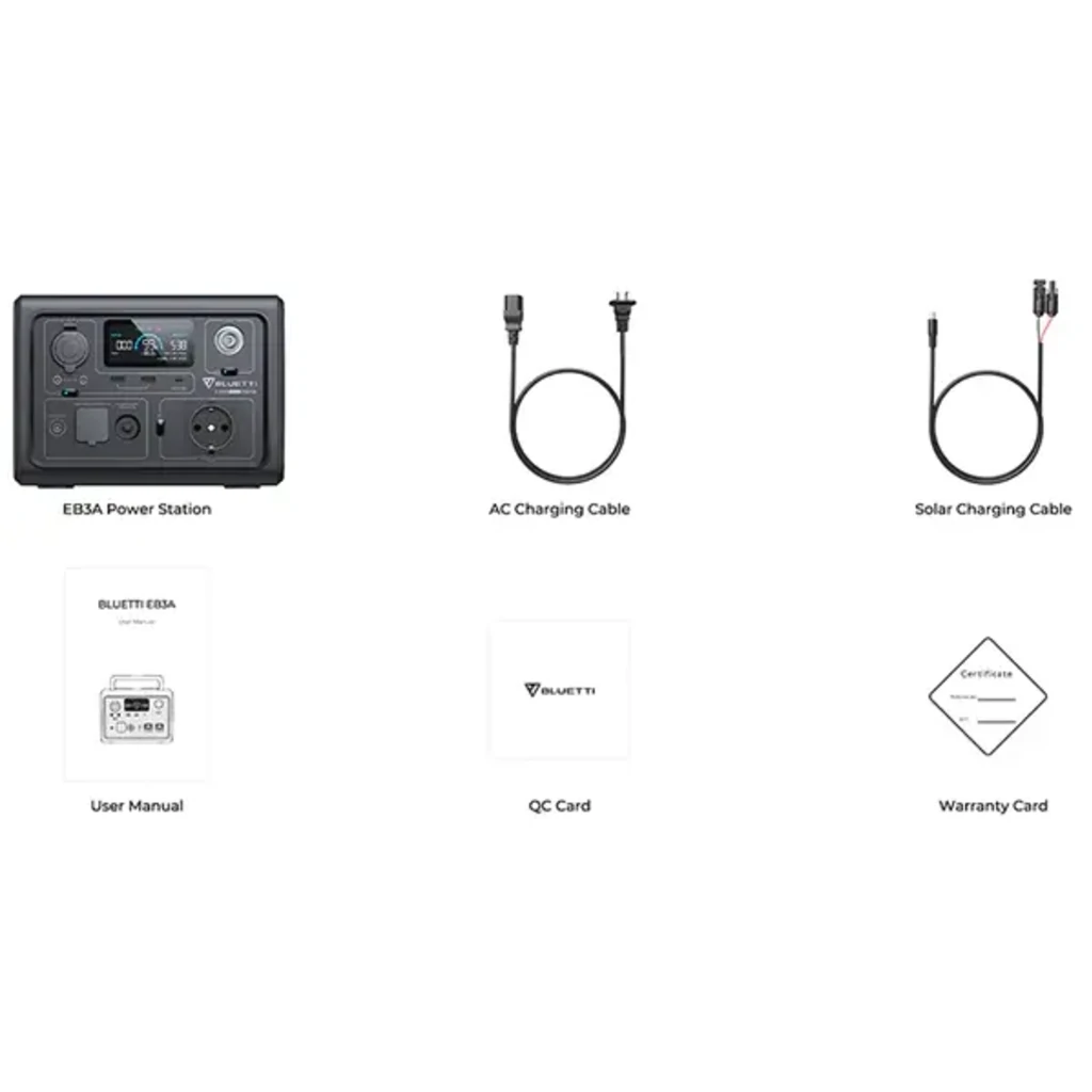 Зарядная станция Bluetti EB3A Portable Power Station