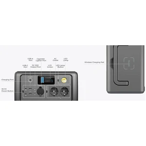 Зарядная станция Bluetti PowerOak EB70 Portable Power Station 1000W 716Wh UA