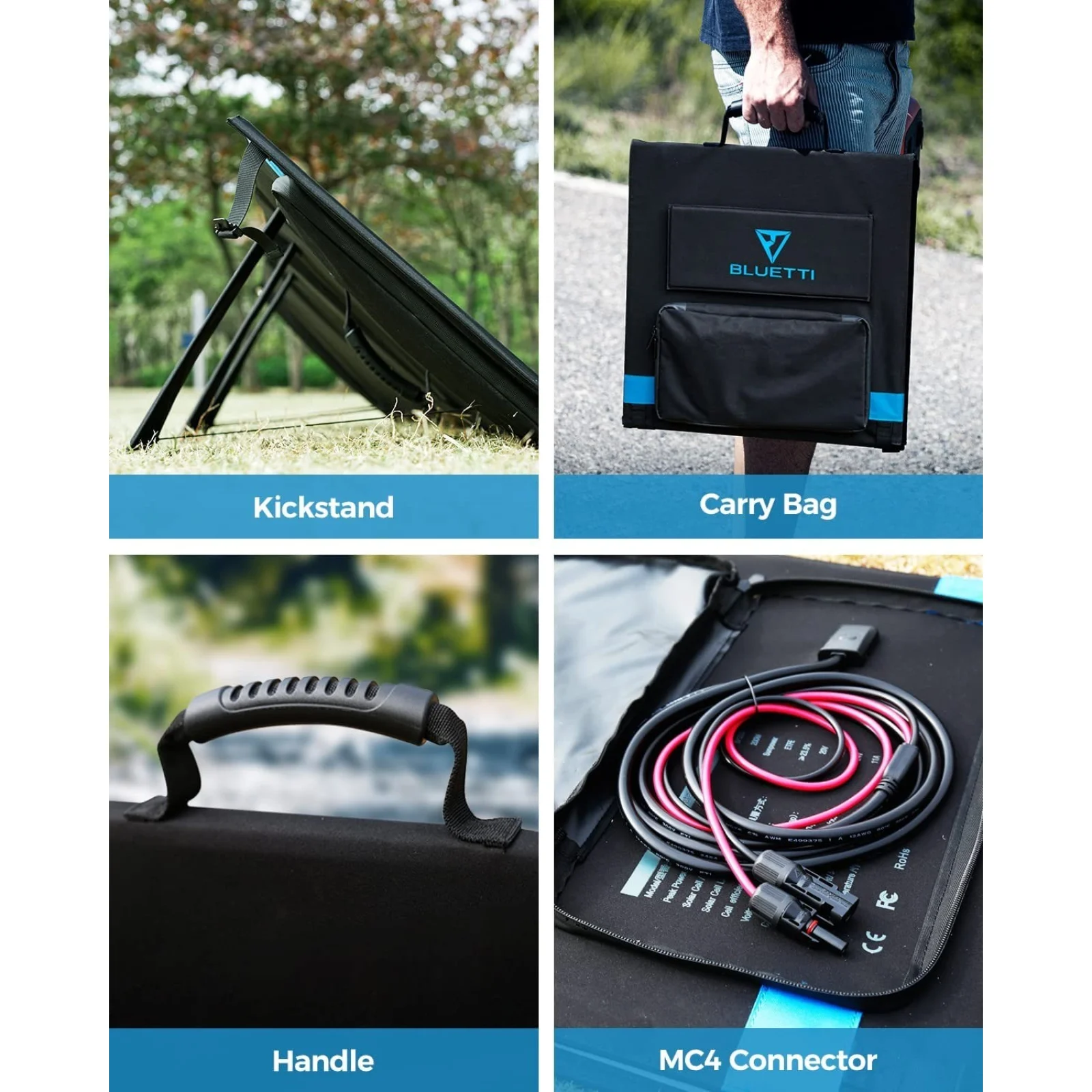 Солнечная панель Bluetti SP120 120W Solar Panel UA