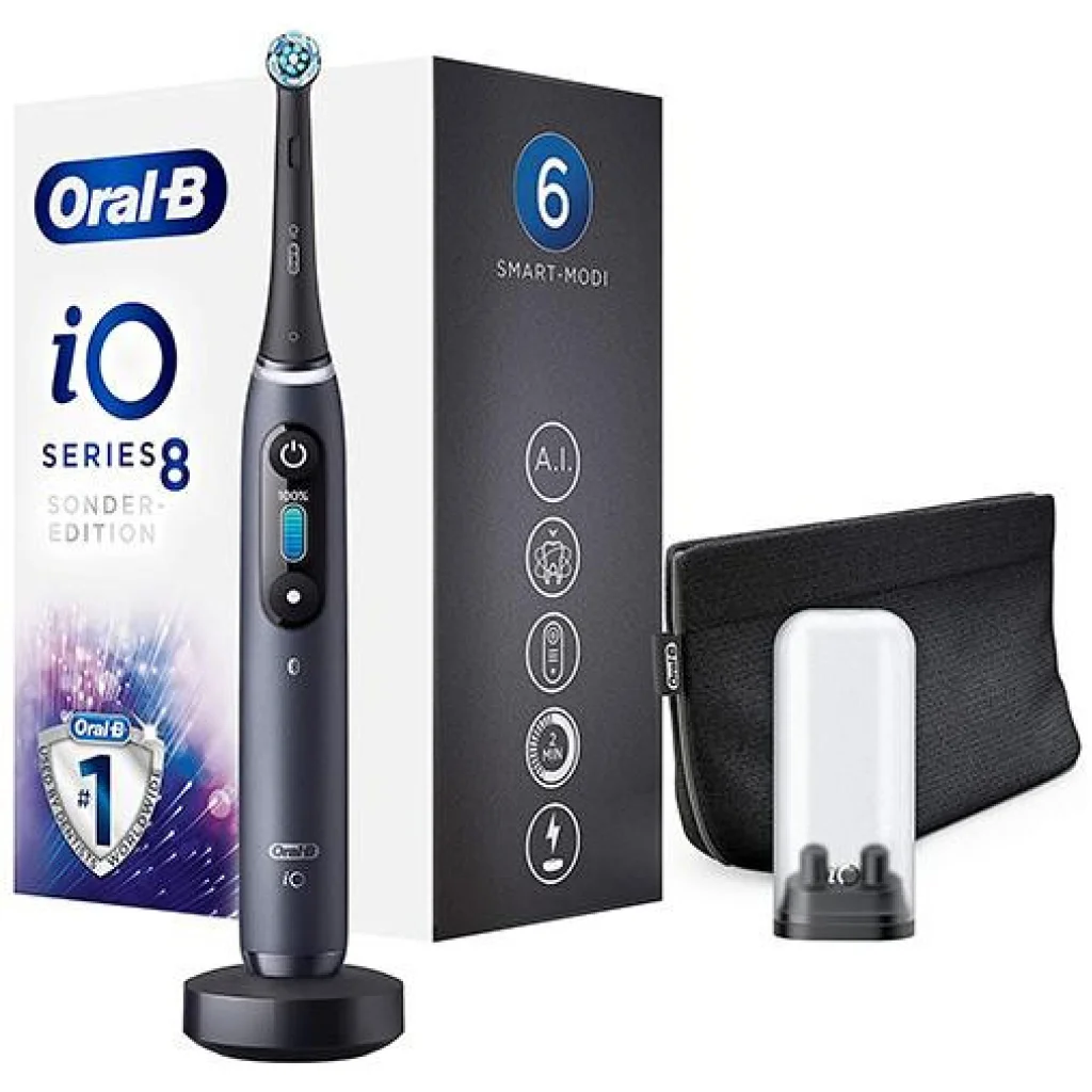 Зубная электрощетка Braun Oral-B Toothbrush iO Series 8 Black Onyx